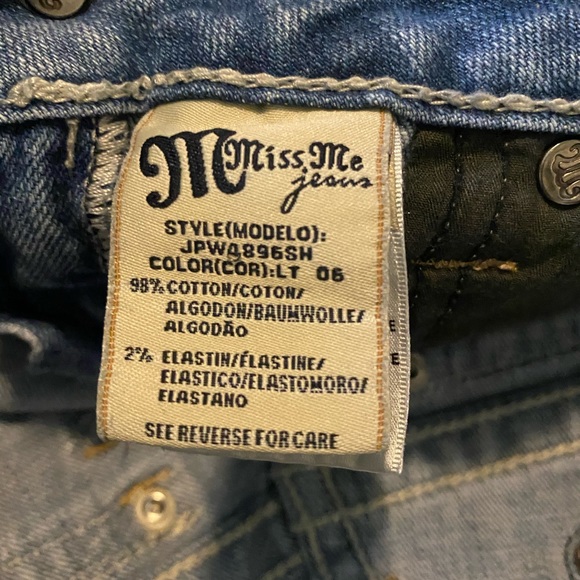 Miss Me Pants - Women’s Miss Me Jean shorts